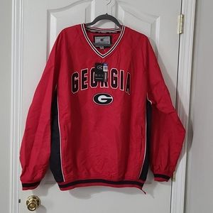 Georgia Bulldogs Men's Colosseum Pullover XL NWT
